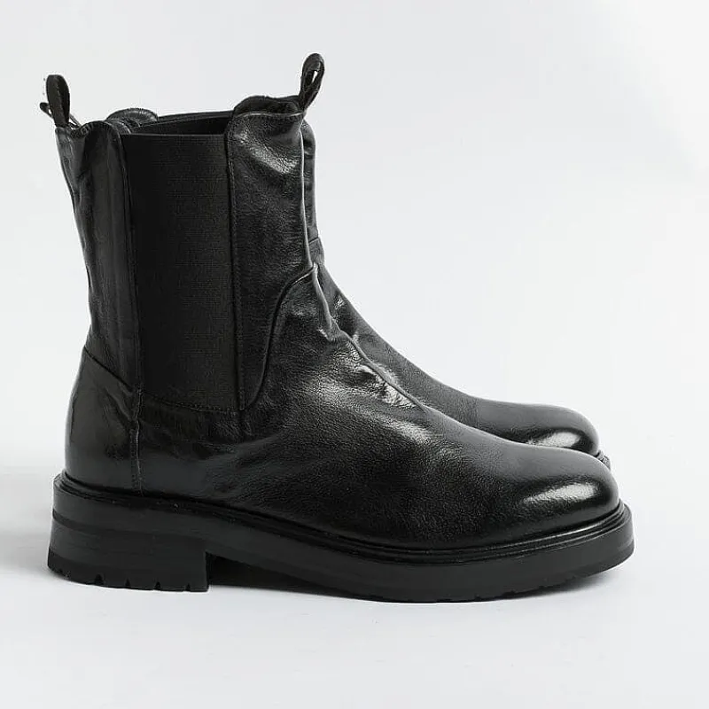 STURLINI -Stivaletto - 36001 - Bufalo Nero<Collezione Scarpe Donna Stivaletti