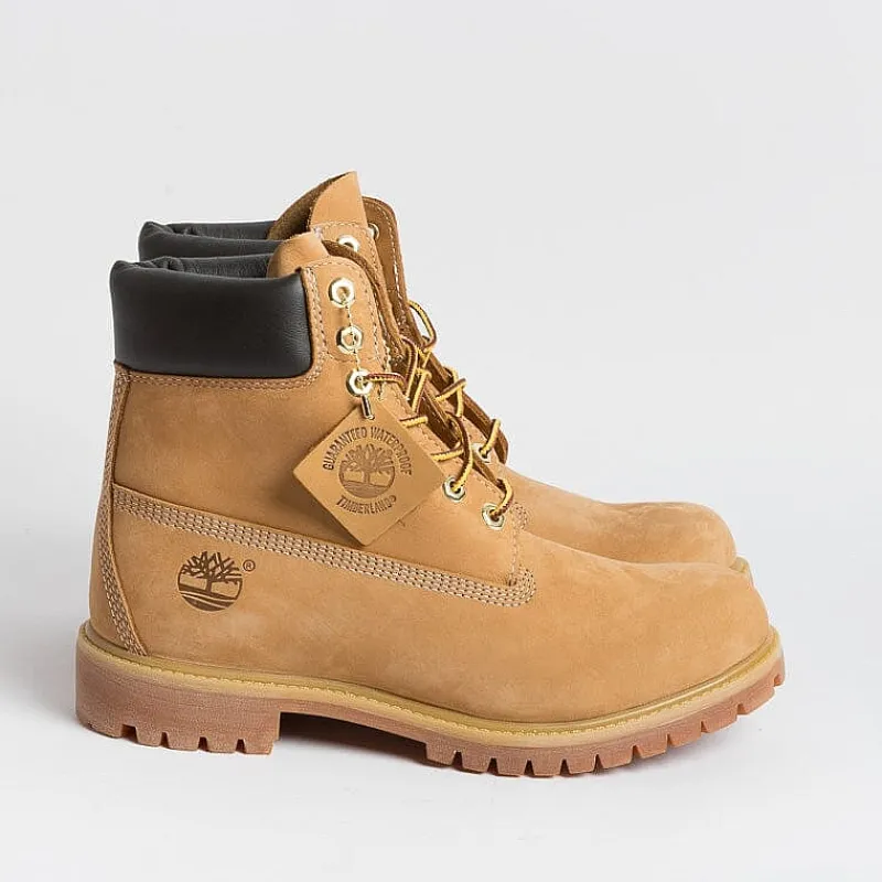 TIMBERLAND - Collezione Uomo Timberland - Hiking Boot - Tmb 010061 Nabuck Giallo<Collezione Scarpe Uomo Hiking Boots