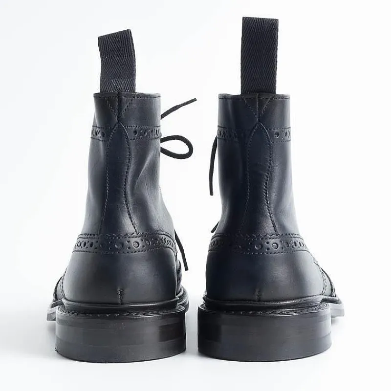 Tricker's - Anfibio - Stow Nero - Dainite<Collezione Scarpe Uomo Anfibi