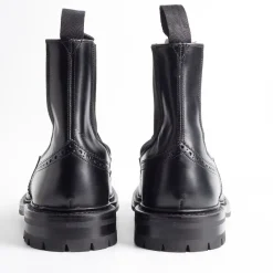 Tricker's - Beatles In Pelle - Henry - Nero<Collezione Scarpe Uomo Polacchi