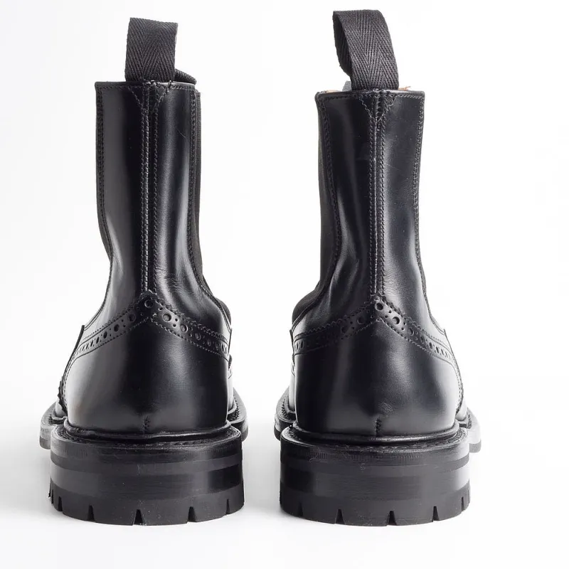 Tricker's - Beatles In Pelle - Henry - Nero<Collezione Scarpe Uomo Polacchi