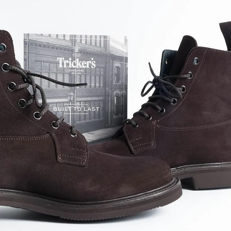 Tricker's - Burford Coffee Reversed<Collezione Scarpe Uomo Polacchi