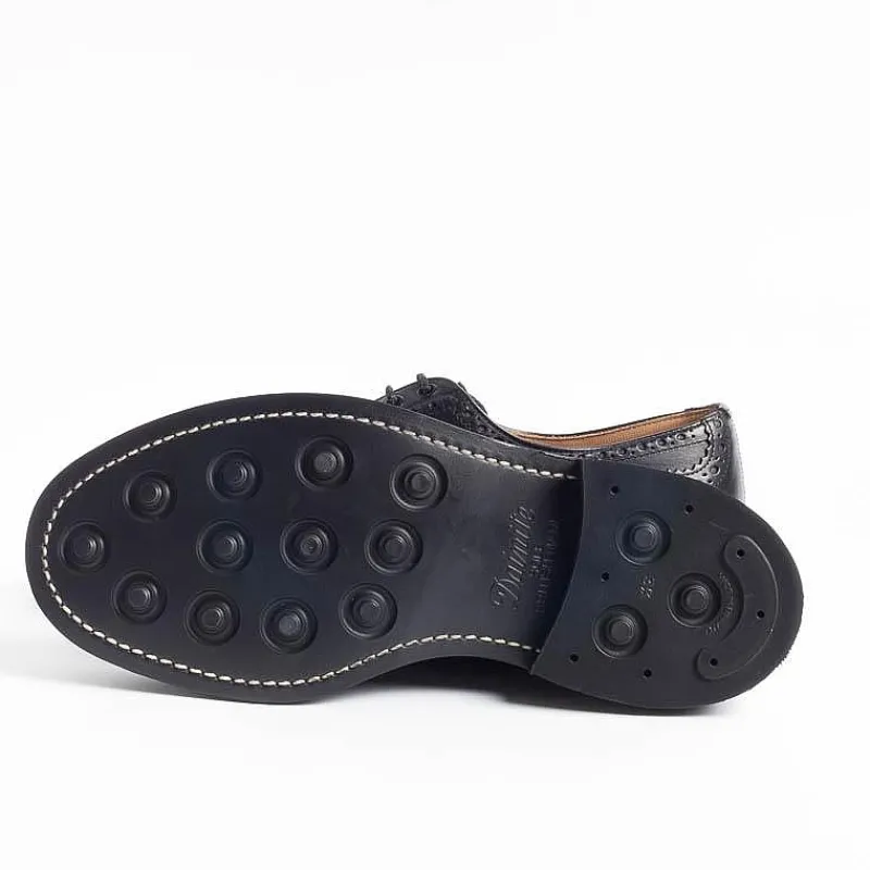 Tricker's - Derby - Bourton - Dainite - Black Calf<Collezione Scarpe Uomo Allacciate
