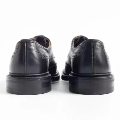 Tricker's - Derby - Bourton - Dainite - Black Calf<Collezione Scarpe Uomo Allacciate