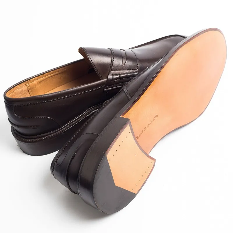 Tricker's - Mocassino In Pelle - James - Espresso<Collezione Scarpe Uomo Mocassini
