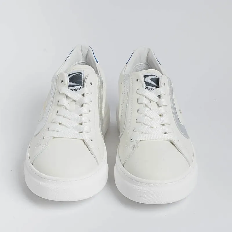 VALSPORT 1920 Valsport - Sneakers Tournament Up - Vt2215W - Bianco Laminato Argento<Collezione Scarpe Donna Sneakers