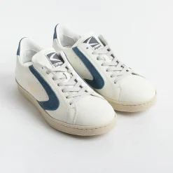 VALSPORT 1920 Valsport - Sneakers Tournament - Vt2056W - Bianco Blu Baltico<Collezione Scarpe Donna Sneakers