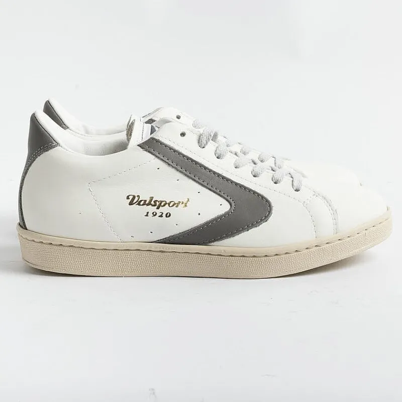 VALSPORT 1920 Valsport - Sneakers Tournament - Vt2285W - Bianco Grigio Fumo<Collezione Scarpe Donna Sneakers