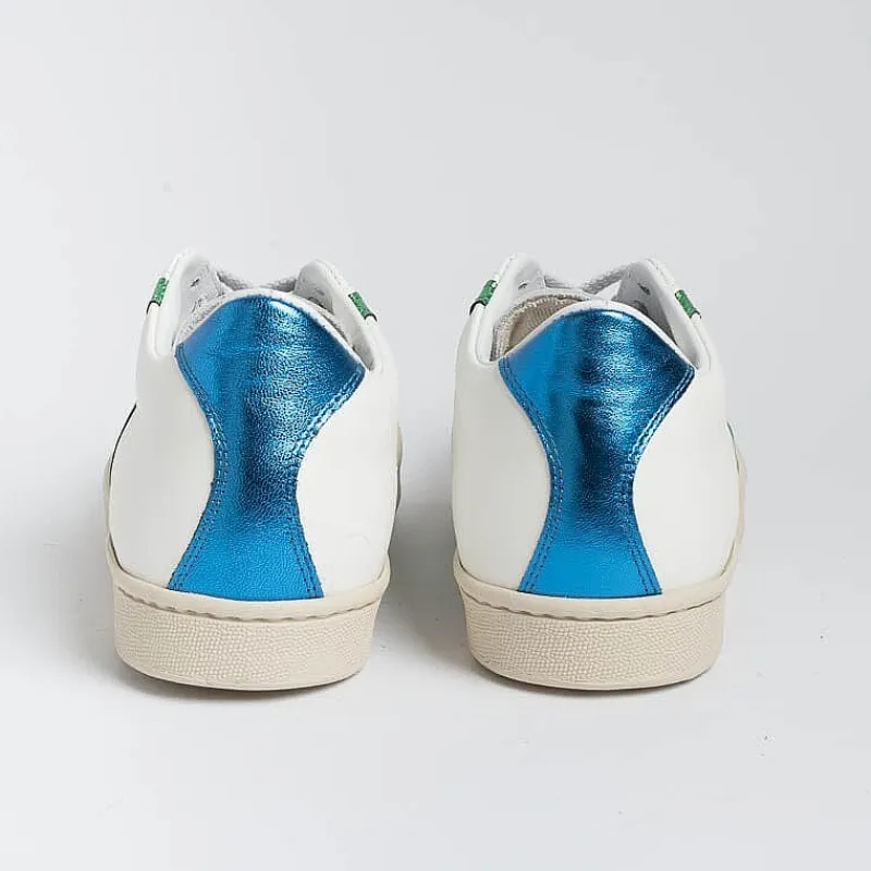 VALSPORT 1920 Valsport - Sneakers Tournament - Vt2210W - Bianco Verde Bluette<Collezione Scarpe Donna Sneakers