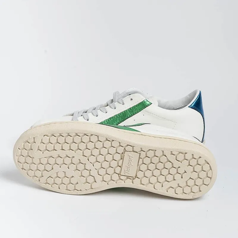 VALSPORT 1920 Valsport - Sneakers Tournament - Vt2210W - Bianco Verde Bluette<Collezione Scarpe Donna Sneakers