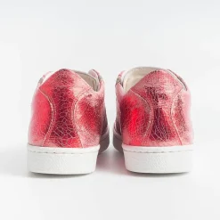 VALSPORT 1920 Valsport - Sneakers Tournament - Crack Rosso Glitterino Bordeau<Collezione Scarpe Donna Sneakers
