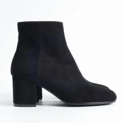 Via Roma 15 - 2309 - Stivaletto - Camoscio - Nero<Collezione Scarpe Donna Stivaletti