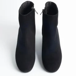 Via Roma 15 - 2309 - Stivaletto - Camoscio - Nero<Collezione Scarpe Donna Stivaletti