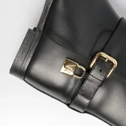 Via Roma 15 - Stivaletto 4017 - Santa Monica Nero<Collezione Scarpe Donna Stivaletti