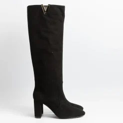 Via Roma 15 - Stivali 3865 - Camoscio Nero<Collezione Scarpe Donna Stivali