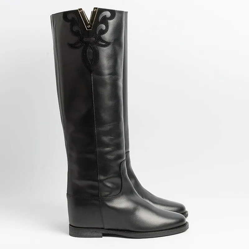 Via Roma 15 - Stivali 3919 - Santa Monica Nero<Collezione Scarpe Donna Stivali