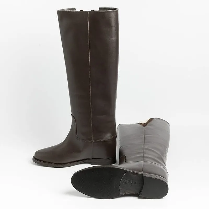 Via Roma 15 - Stivali 3990 - Santa Monica Testa Di Moro<Collezione Scarpe Donna Stivali