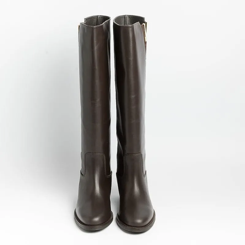 Via Roma 15 - Stivali 3990 - Santa Monica Testa Di Moro<Collezione Scarpe Donna Stivali
