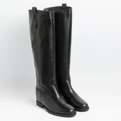 Via Roma 15 - Stivali Con Zip Interna 3983 - Santa Monica Nero<Collezione Scarpe Donna Stivali
