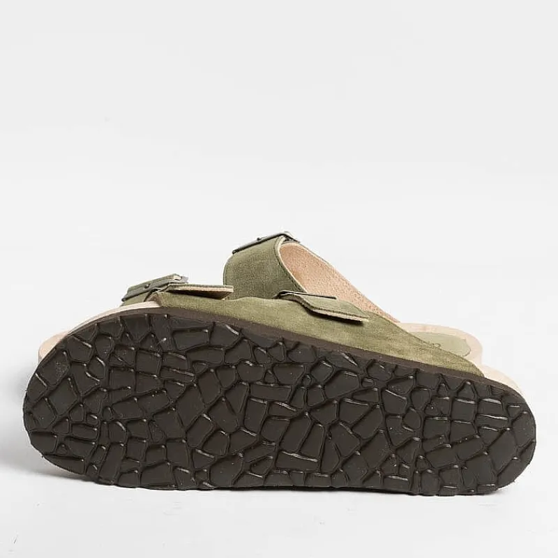 WUD - Sandali Bassi- Root - Bosco<Collezione Scarpe Donna Sandali Bassi