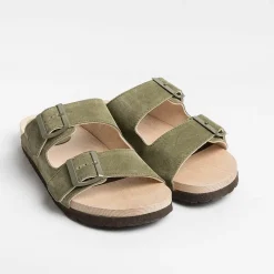 WUD - Sandali Bassi- Root - Bosco<Collezione Scarpe Donna Sandali Bassi
